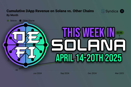 This Week in Solana April 14-20th 2025