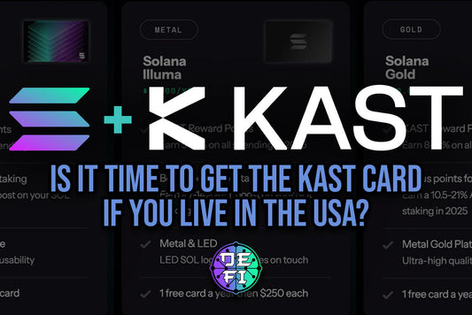 Kast + Solana: Review as a user in the USA - Is it time to get a KAST card?